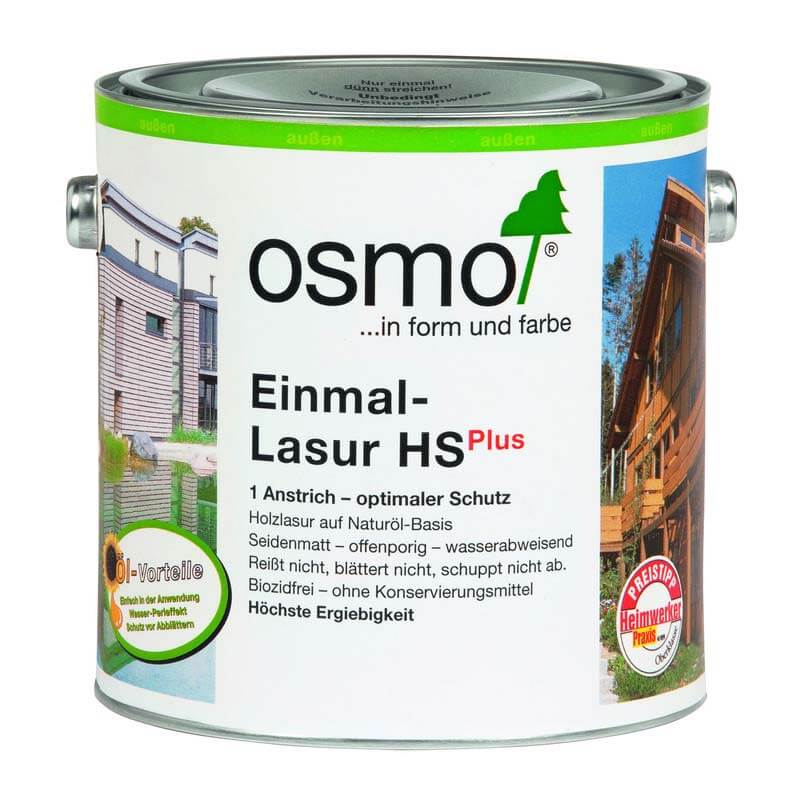 Osmo Einmallasur HS Farbauswahl