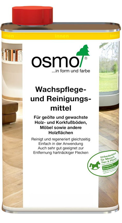 Osmo Wachspflege- u. Reinigungsmittel 1,00 Liter farblos