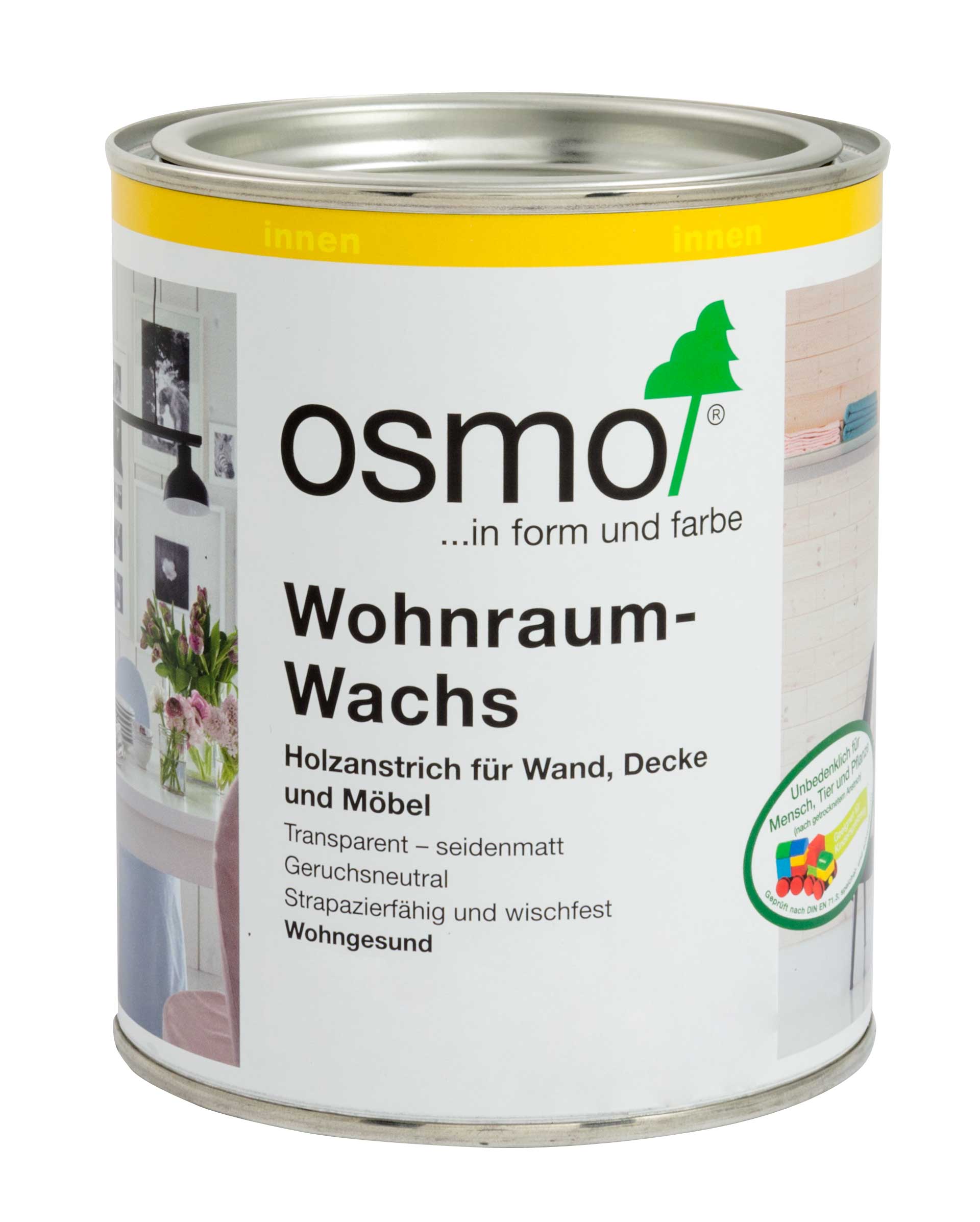 Osmo Wohnraum-Wachs Farbauswahl
