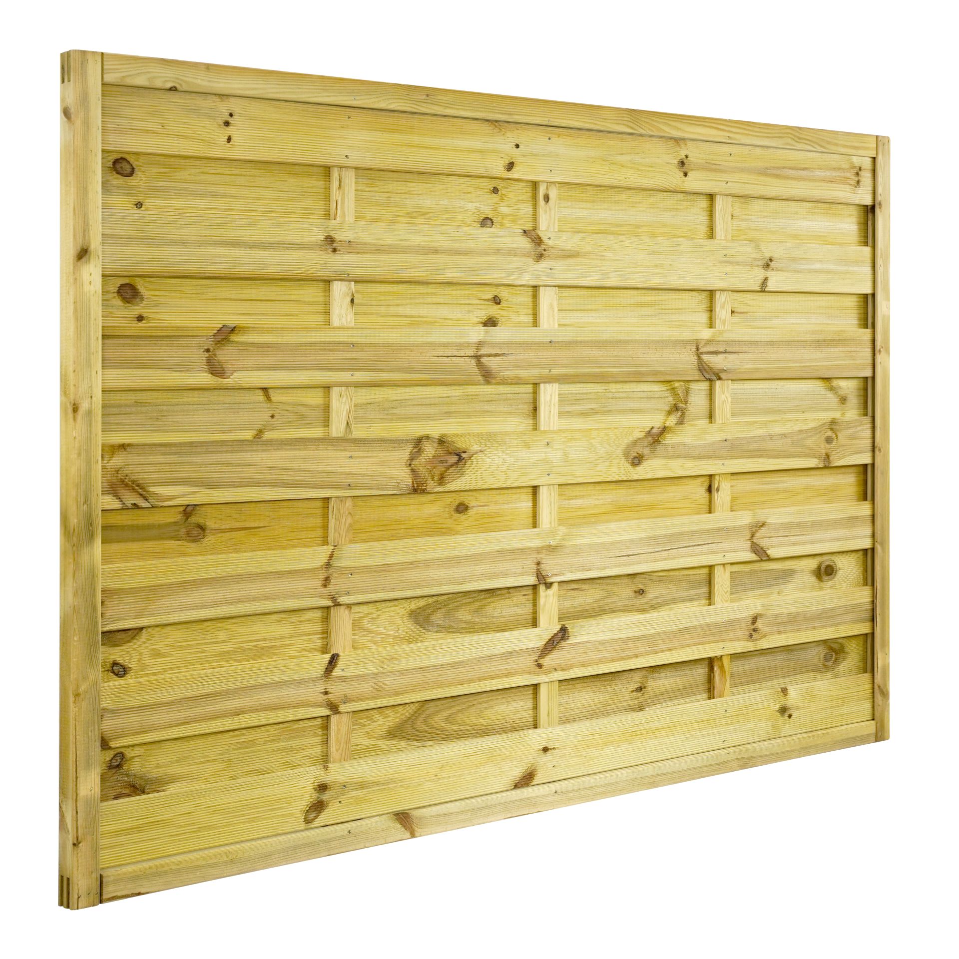 GartenLand Sichtschutzzaun Vario gerade ca. 180x120 cm Kiefernholz – Kesseldruckimprägniert