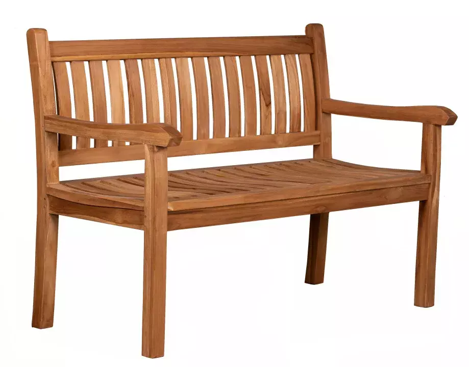 DekoVries Gartenbank Teak 150cm Florence