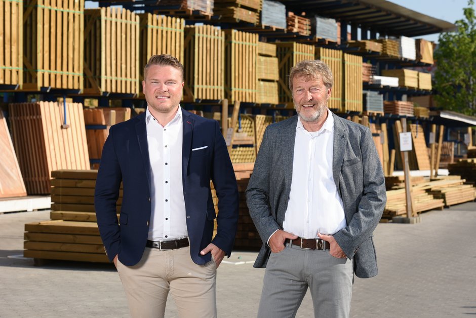 Wolfgang Vogt Junior (links) und Senior (rechts)