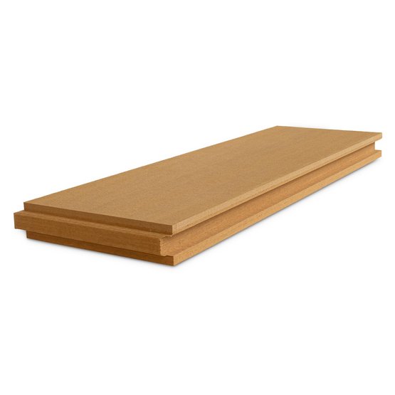 STEICOspecial 60 mm Spezial mit Nut+Feder Holzfaser Unterdach und Wandplatte 600x1880 mm