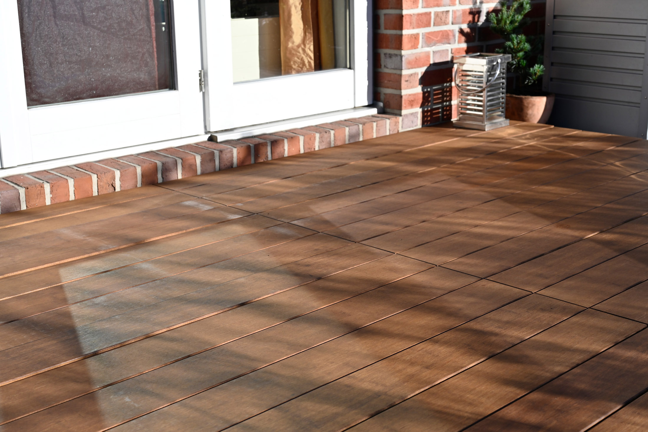 TERRASSENDIELE 20X137 MM BAMBUS 185 CM NATUR GEÖLT
