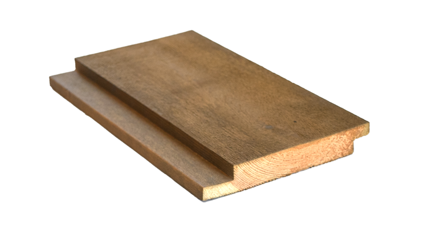 22x145 mm Craftwood Wechselfalz Profil B Sägefein, DB:130 mm, natur senkrecht Leinöl-imprägniert