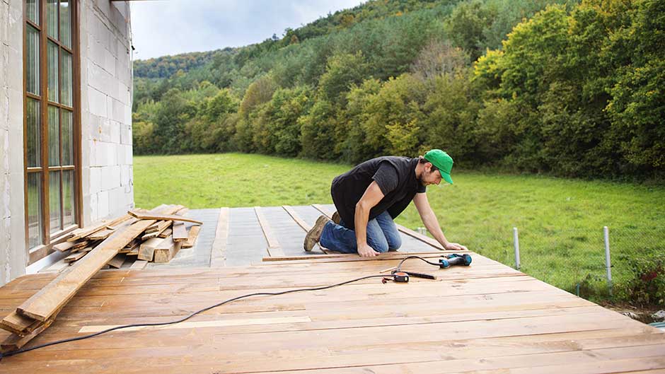 Holzterrassenbau