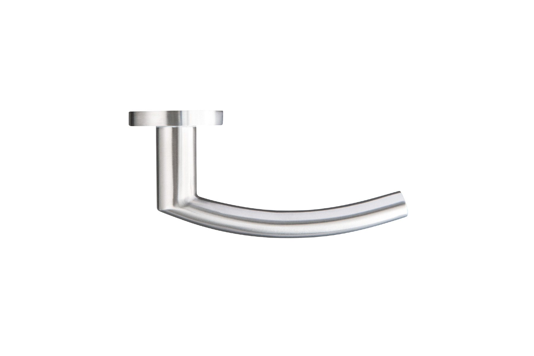 Griffwelt Salerno Rosettengarnitur Edelstahl matt WC-Garnitur RG0113