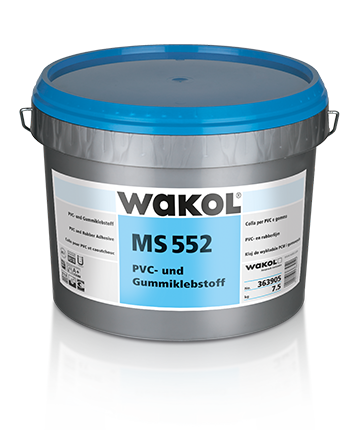 WAKOL MS552 PVC- und Gummiklebstoff 7,5 Kg, PVC-Beläge