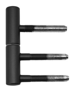 Türband 2-teilig, Tiefschwarz für Holzzarge 15mm