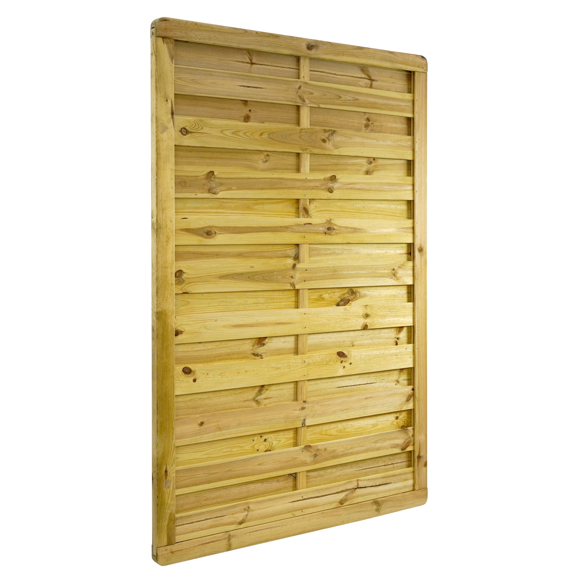 GartenLand Sichtschutzzaun Vario Massiv „Extra Stabil“ ca. 120x180 cm Kiefernholz – Kesseldruckimprägniert