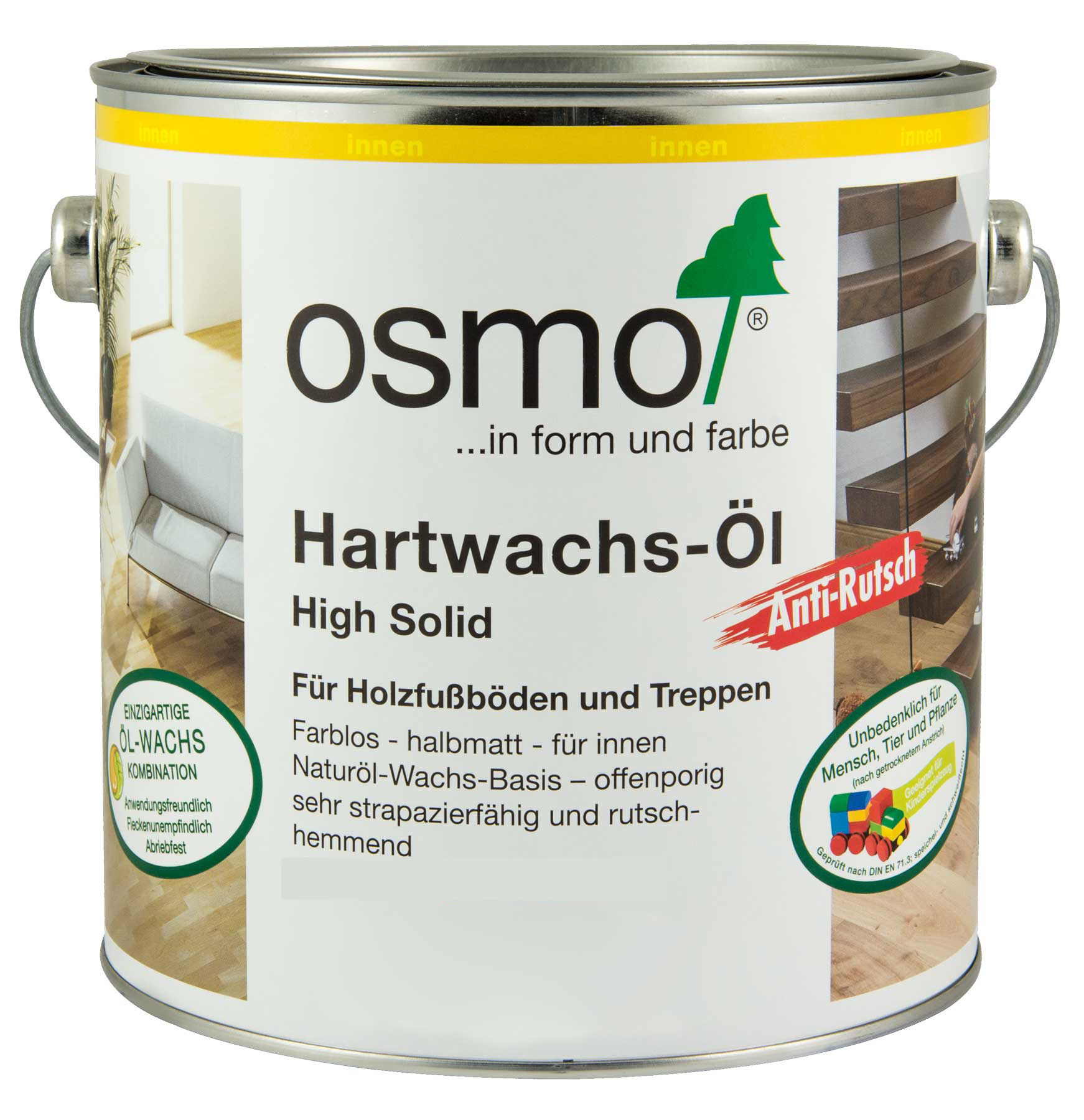 Osmo Hartwachs Öl Anti-Rutsch Farbauswahl