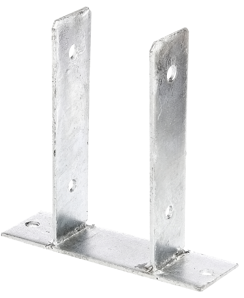 GartenLand Pfostenträger zum Aufschrauben für 9x9 cm Pfosten - Lasche