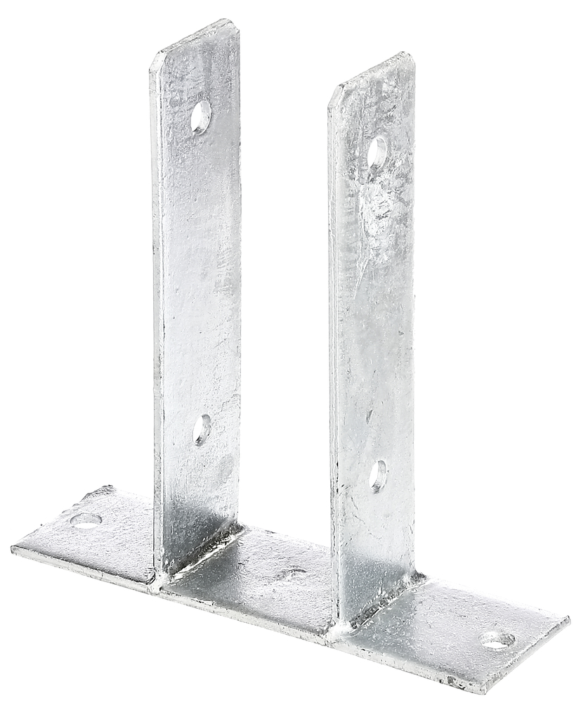GartenLand Pfostenträger zum Aufschrauben für 7x7 cm Pfosten - Lasche