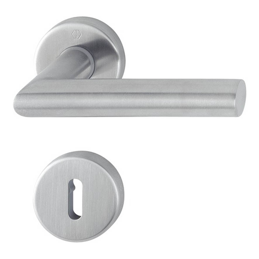 Hoppe Amsterdam Rosettengarnitur Edelstahl BB-Garnitur, 3289719
