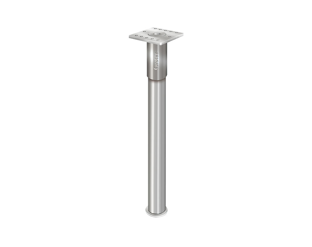 Pfostenträger PediX-B500/50 zum Einbetonieren 5 cm höhenverstellbar, Zulassungs-Nr.ETA13/0550 inkl.Schrauben+EPDM Dicht.