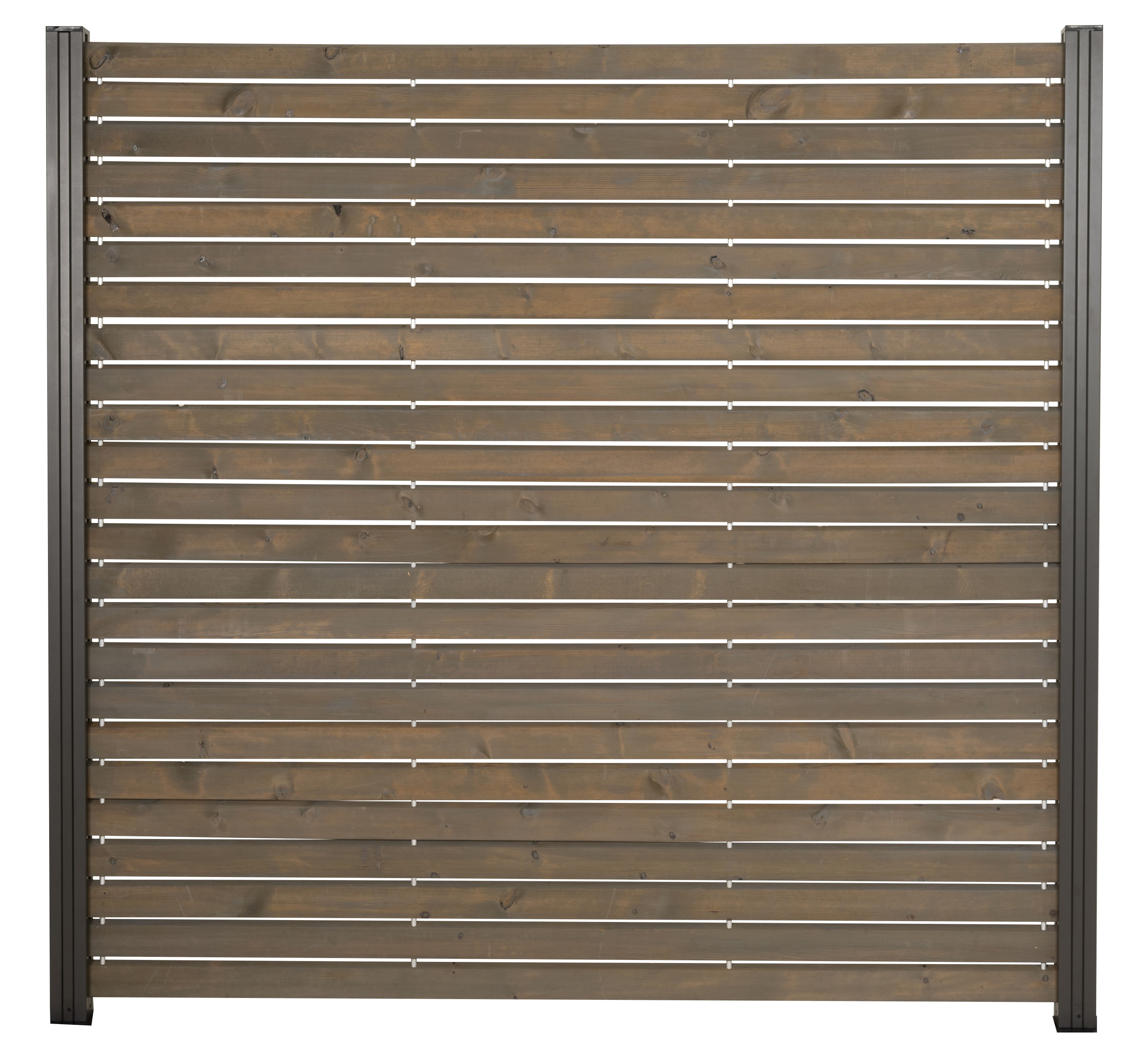 GartenLand Sichtschutz Zaun Craftwood Rhombus grau 180x180cm grau