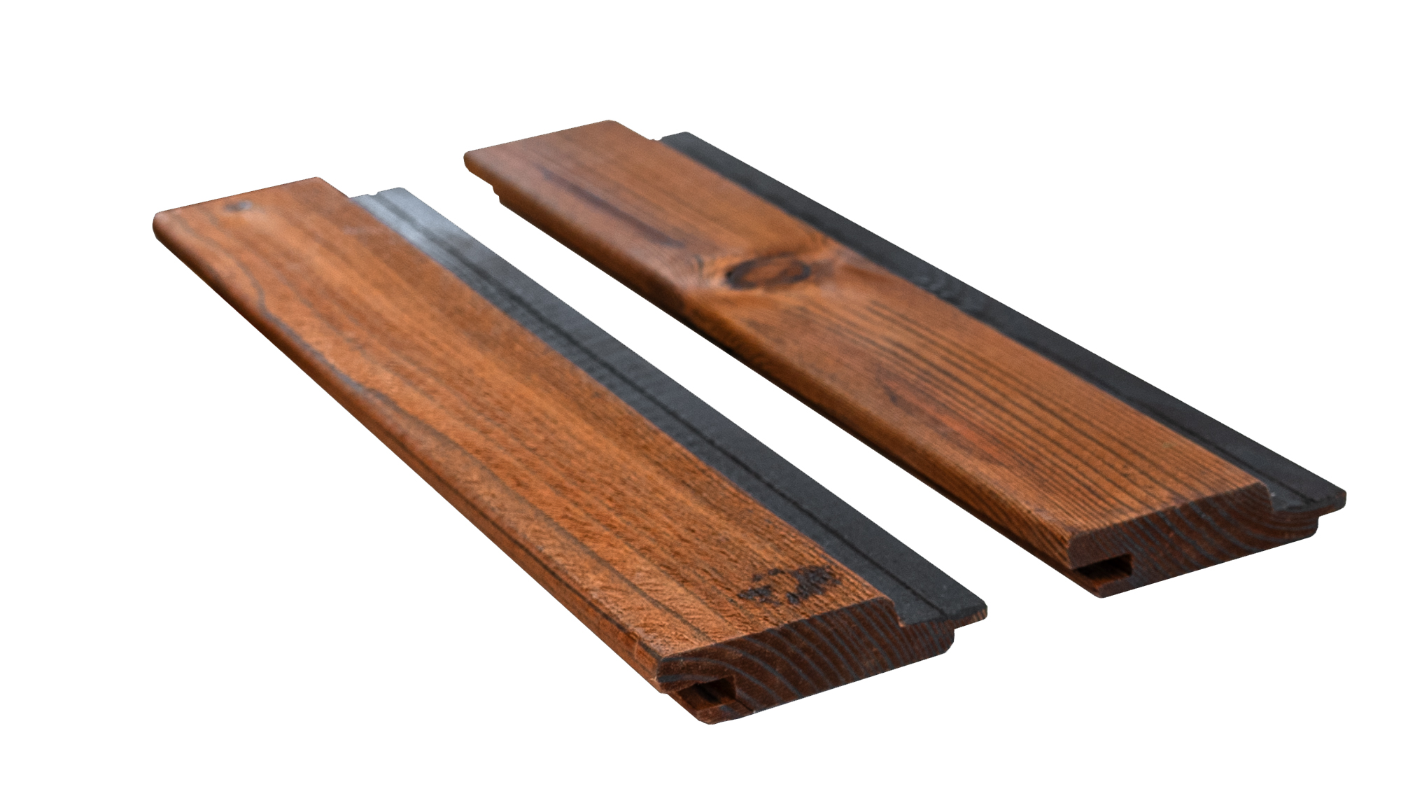22x94 mm Craftwood Blackstripe schwarze Feder N+F braun waagerecht Leinöl-imprägniert