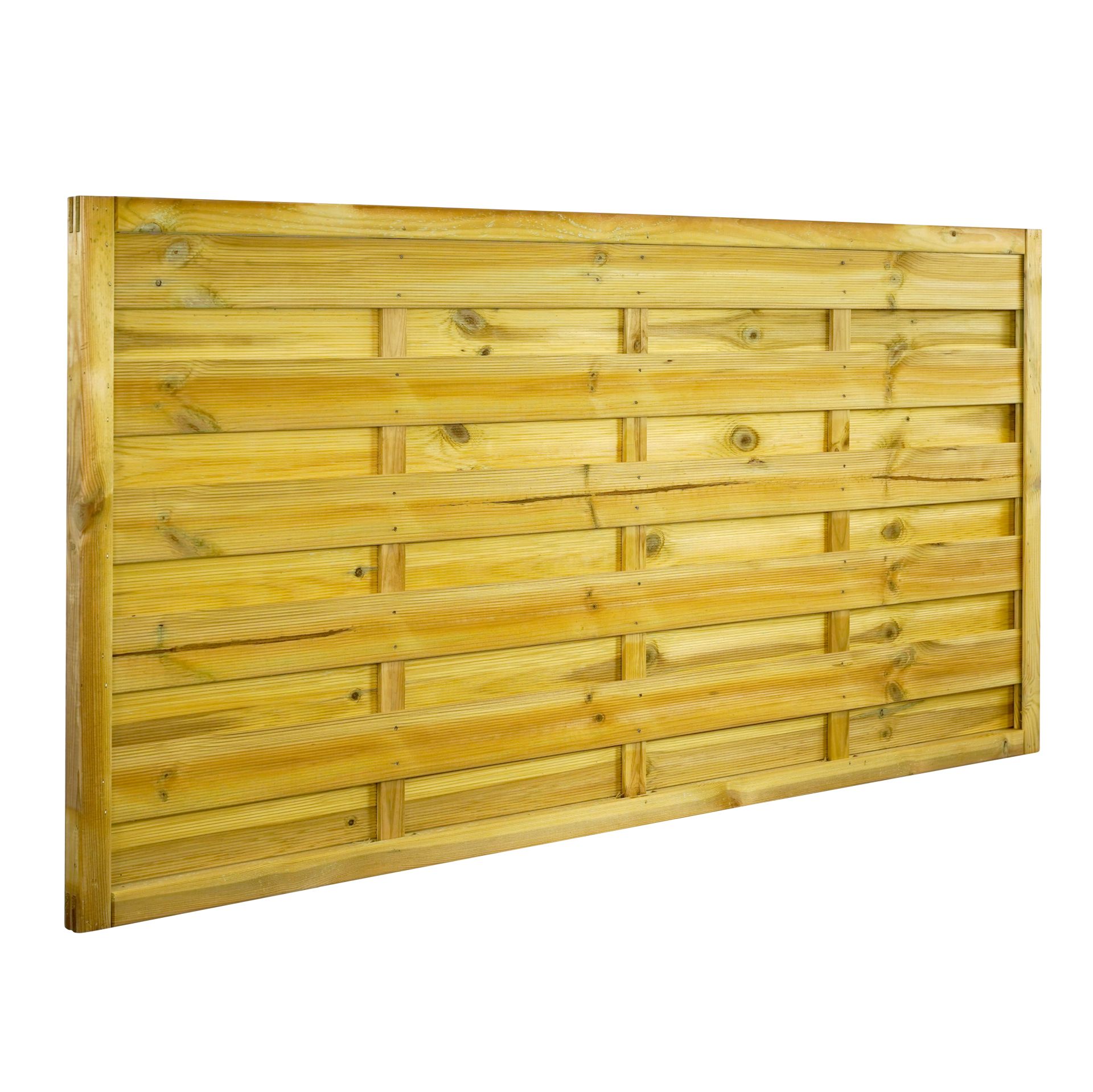 GartenLand Vorgartenzaun Vario gerade ca. 180x90 cm Kiefernholz – Kesseldruckimprägniert