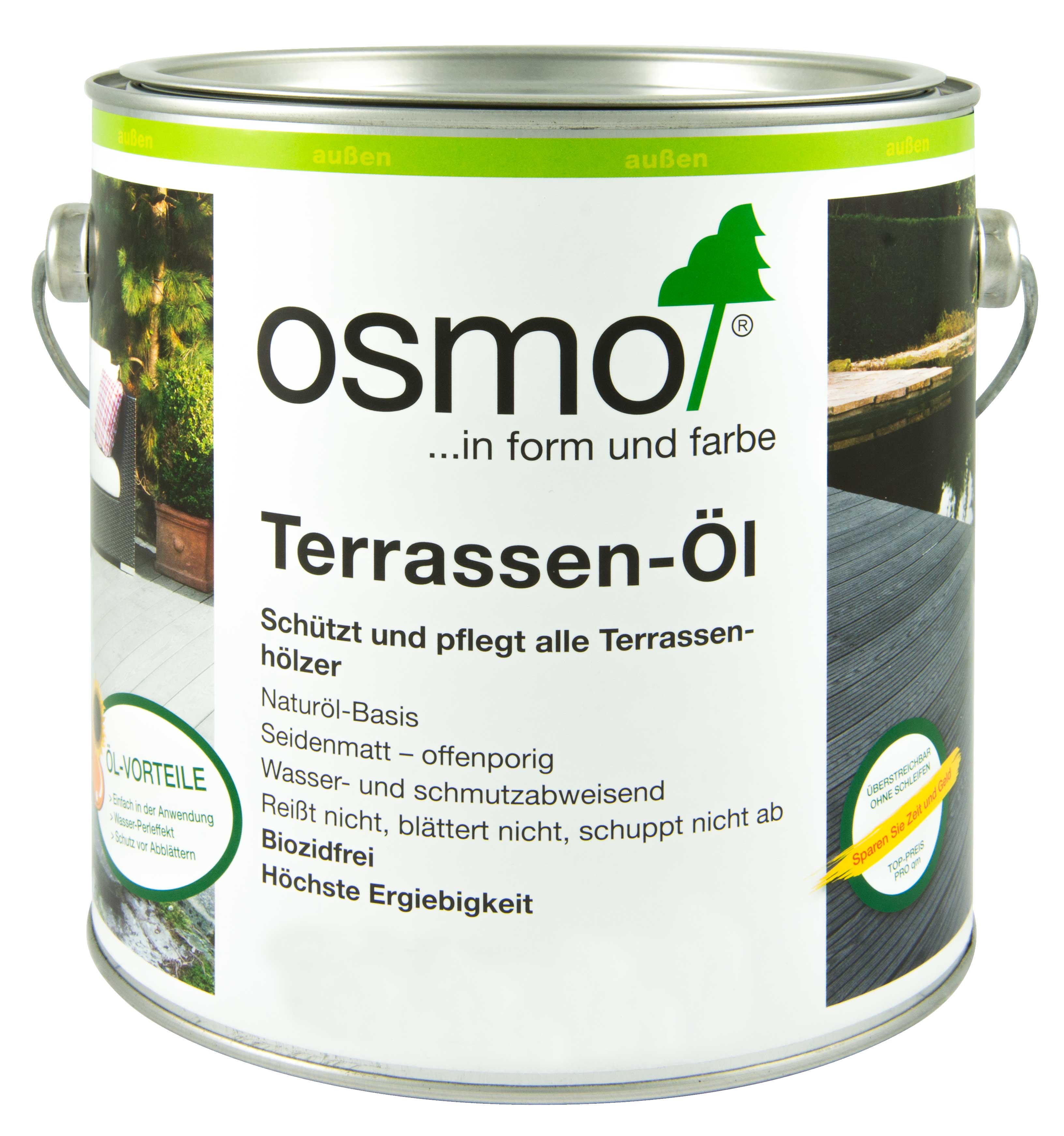 Osmo Terrassen-Öl Farbauswahl