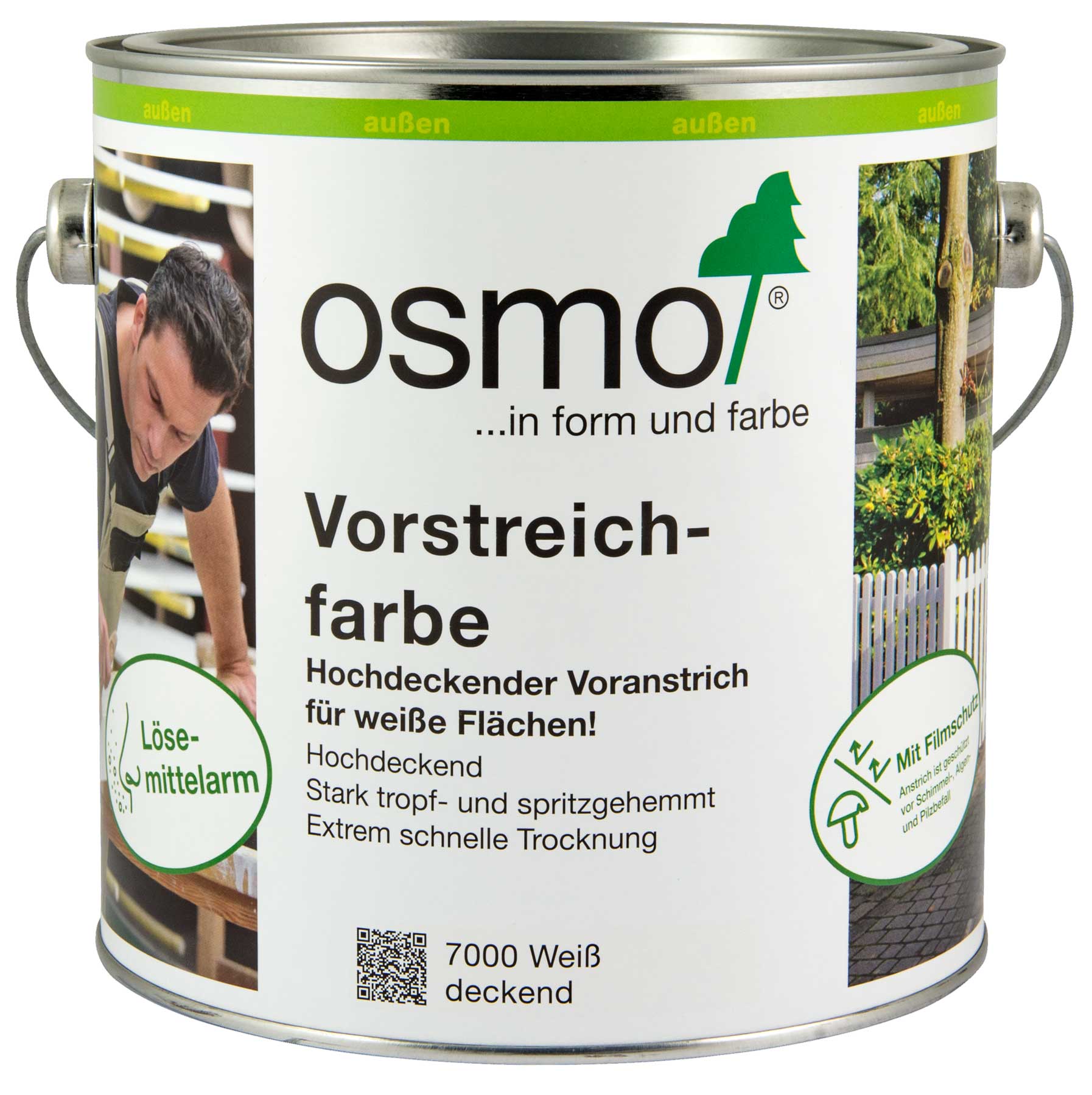 Osmo Vorstreichfarbe 7000 weiß
