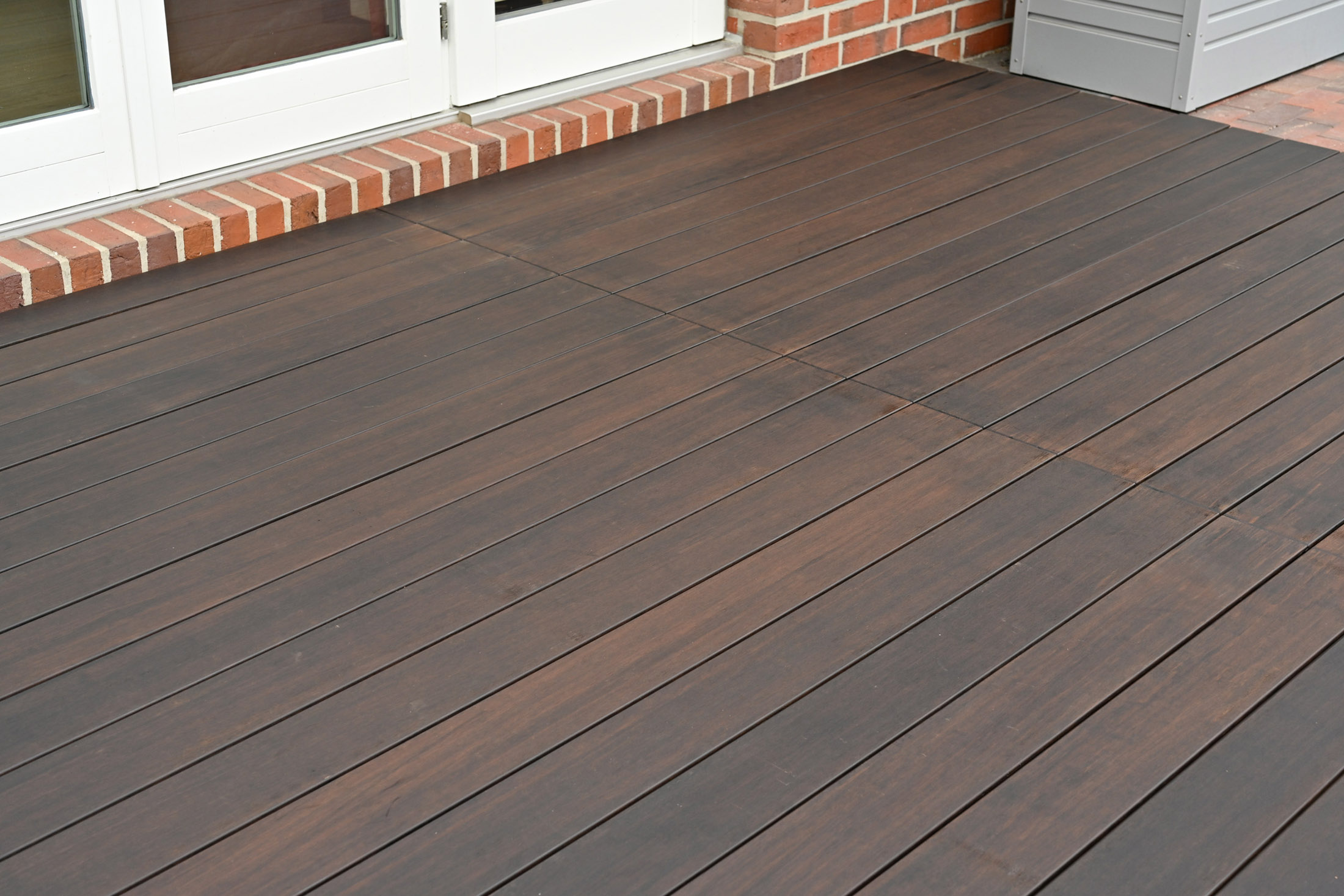 TERRASSENDIELE BAMBUS 20X137 MM 185 CM THERMO GEÖLT