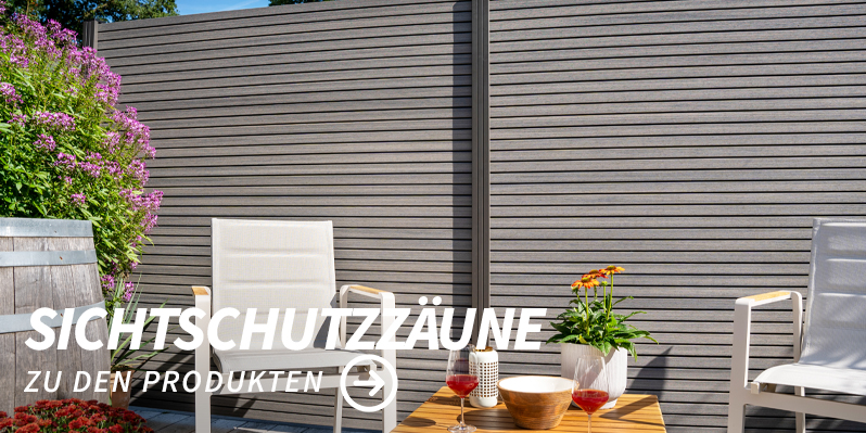 Sichtschutzzaune2Kacheln, schmal400px