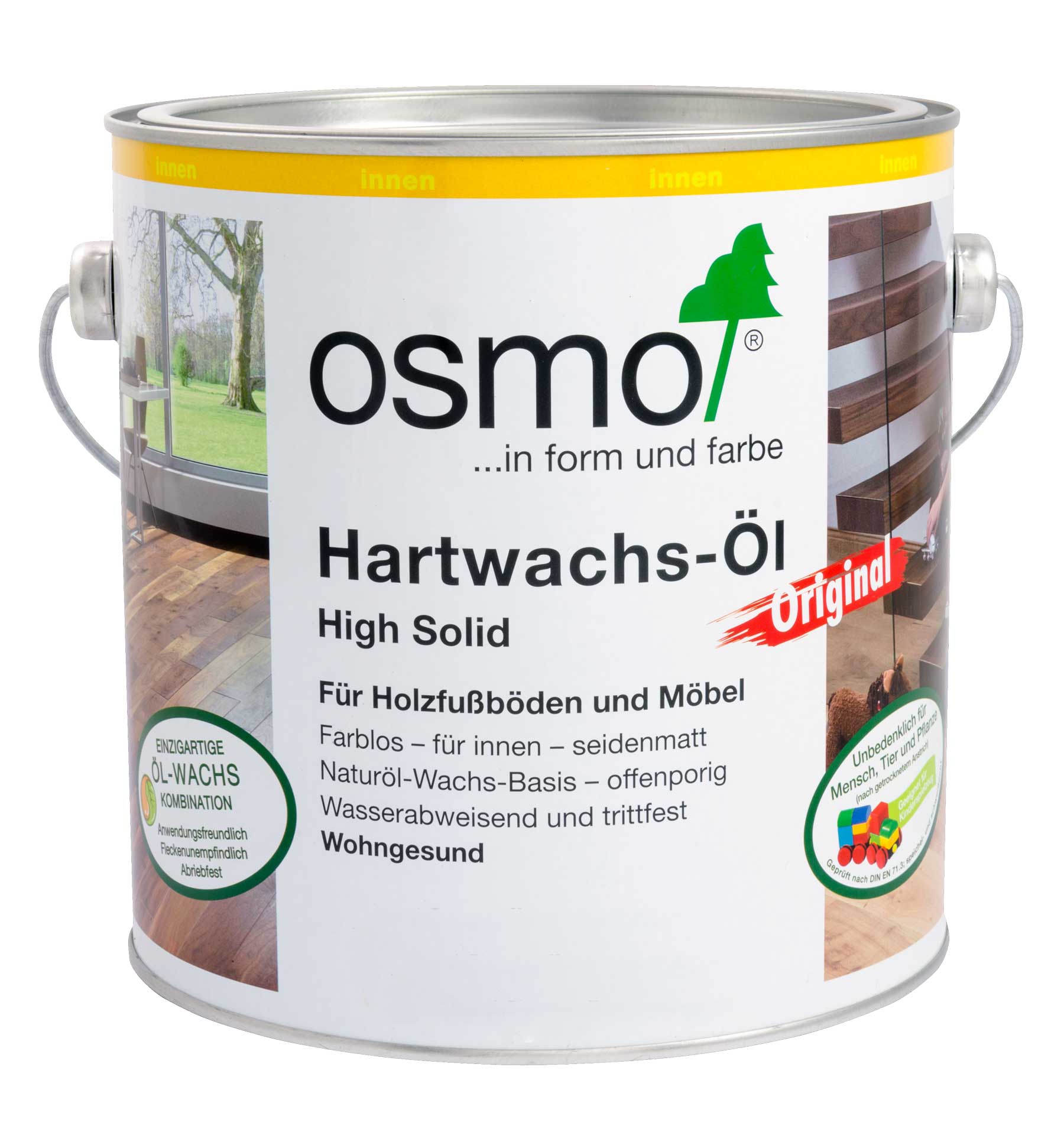 Osmo Hartwachs Öl High-Solid Original Farbauswahl