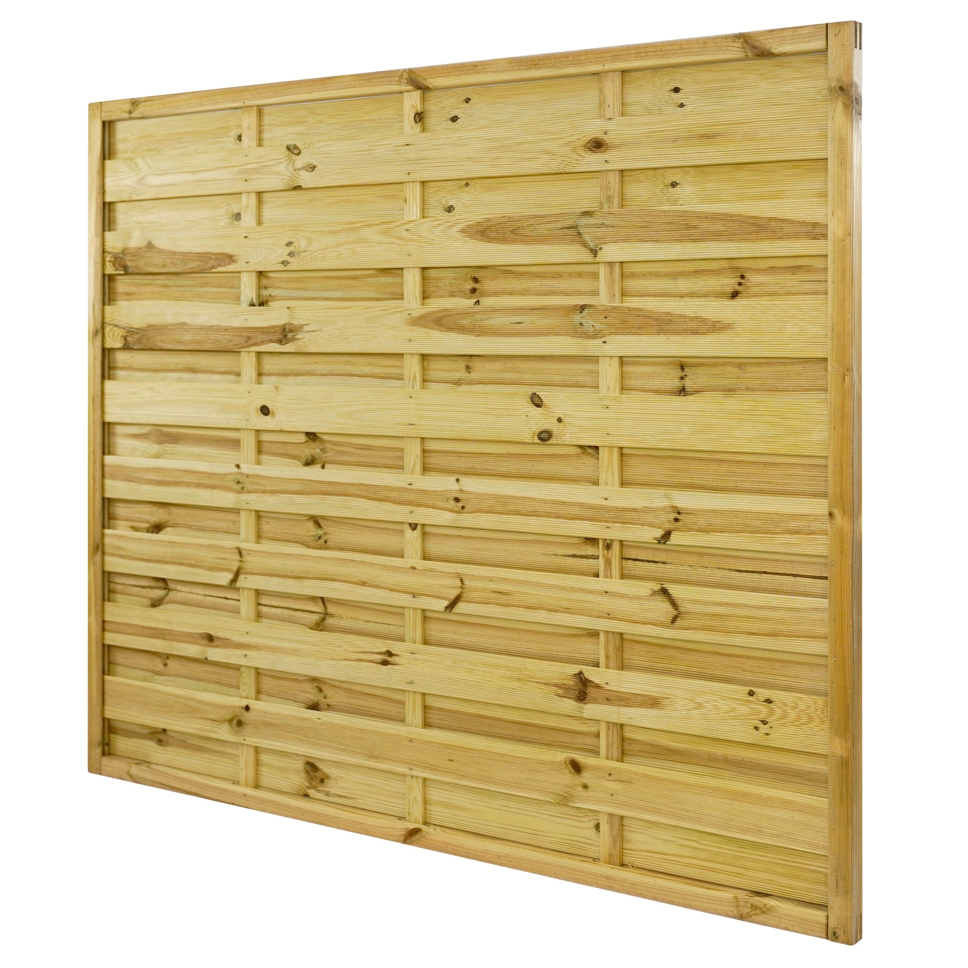 GartenLand Sichtschutzzaun Vario gerade ca. 180x150 cm Kiefernholz – Kesseldruckimprägniert