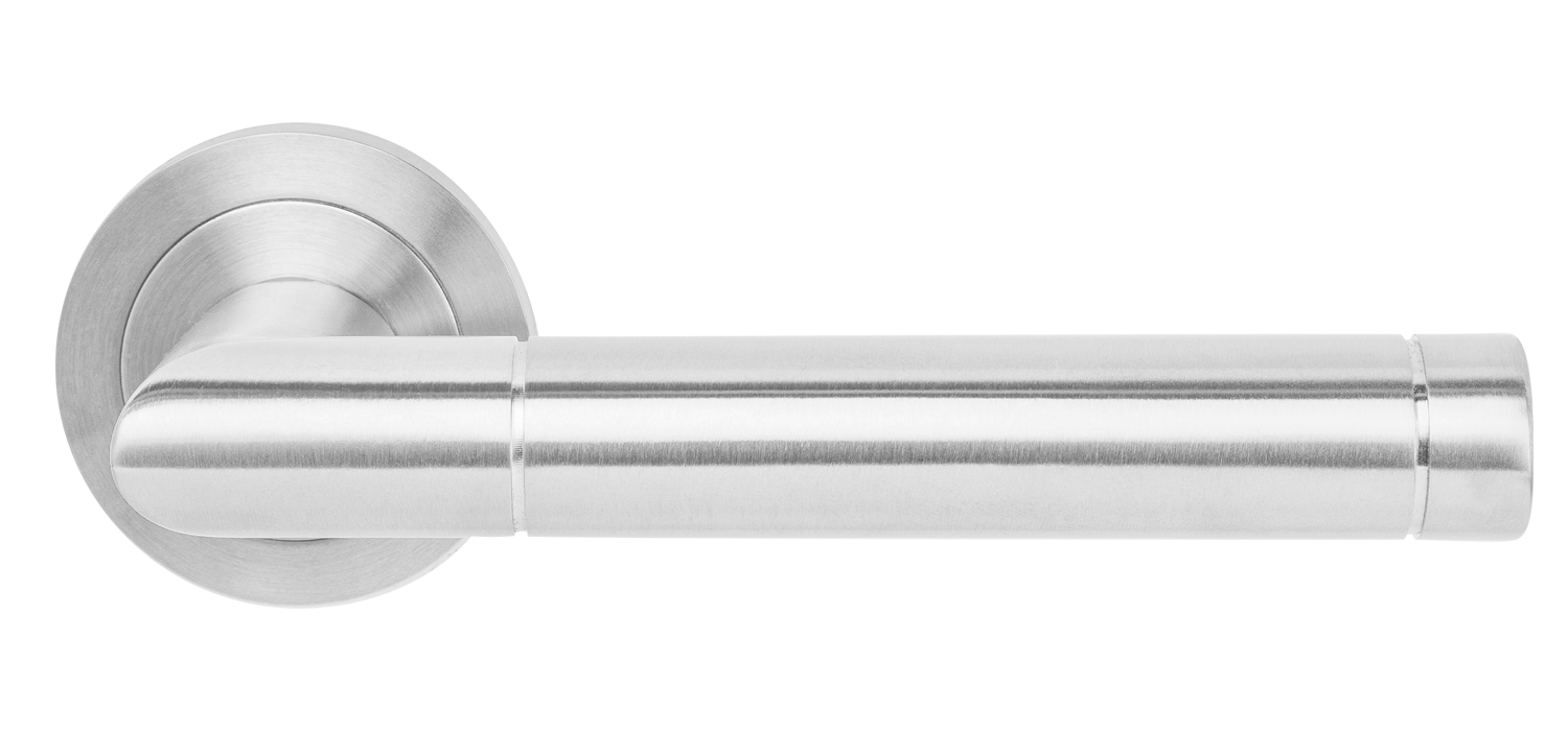 Griffwelt Genua Rosettengarnitur Edelstahl matt BB-Garnitur RG0109