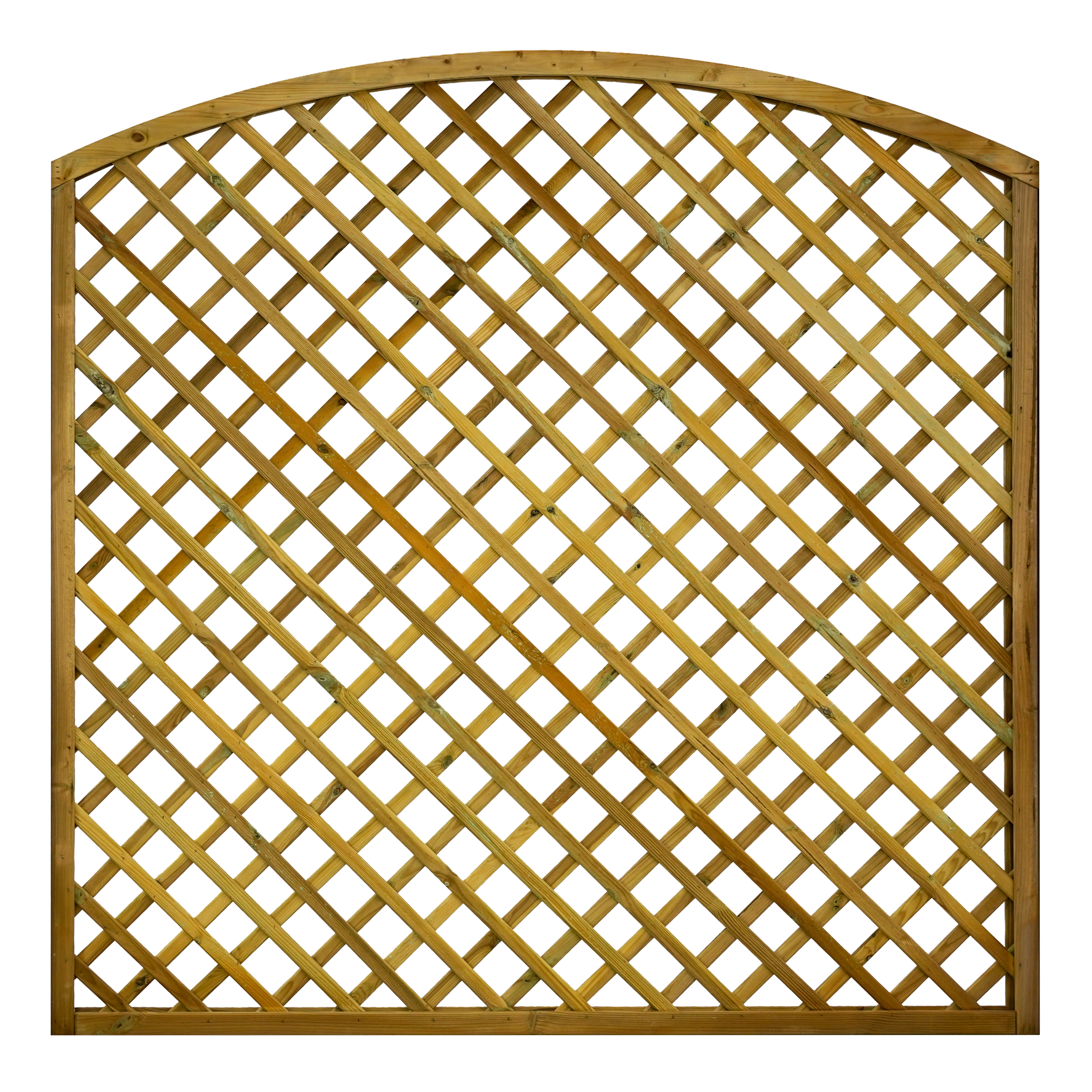 GartenLand Rankgitter Vario 7x7 gebogen ca. 180x180 cm Kiefer – Kesseldruckimprägniert