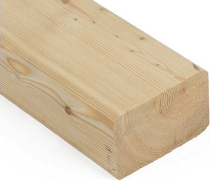 Sib. Lärche Unterkonstruktion 44x68mm - techn. getrocknet