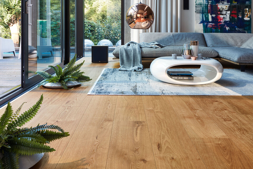 Lindura Holzboden HD 400 geölt Landhausdiele 11x270x2200mm Furnierboden Farbauswahl