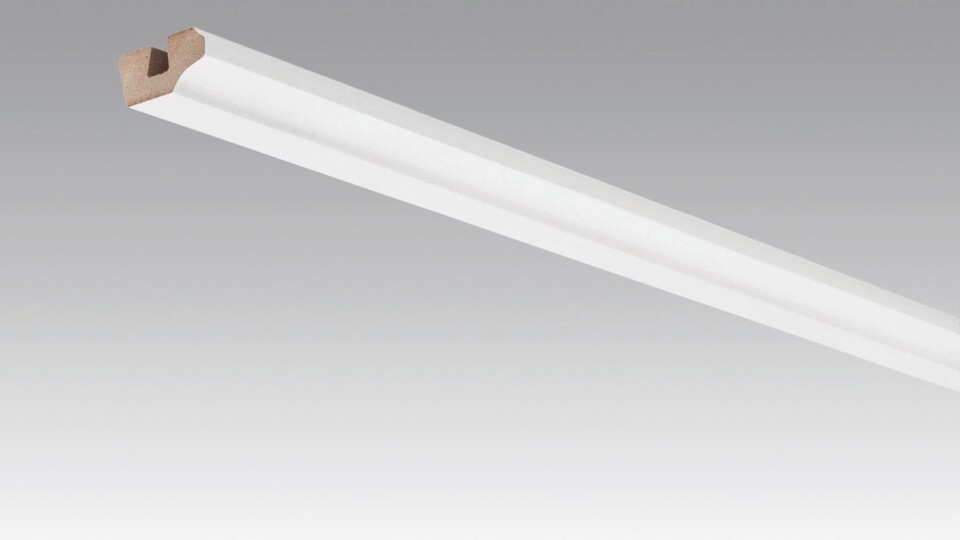 Deckenabschlussleiste für Dekorpaneele 19 x 38 mm, 2,38 Meter Länge