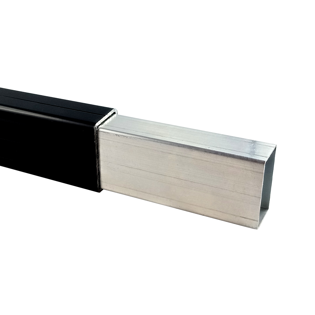 Einsteckverbinder zum Verlängern der Alu Unterkonstruktion 29x49 mm