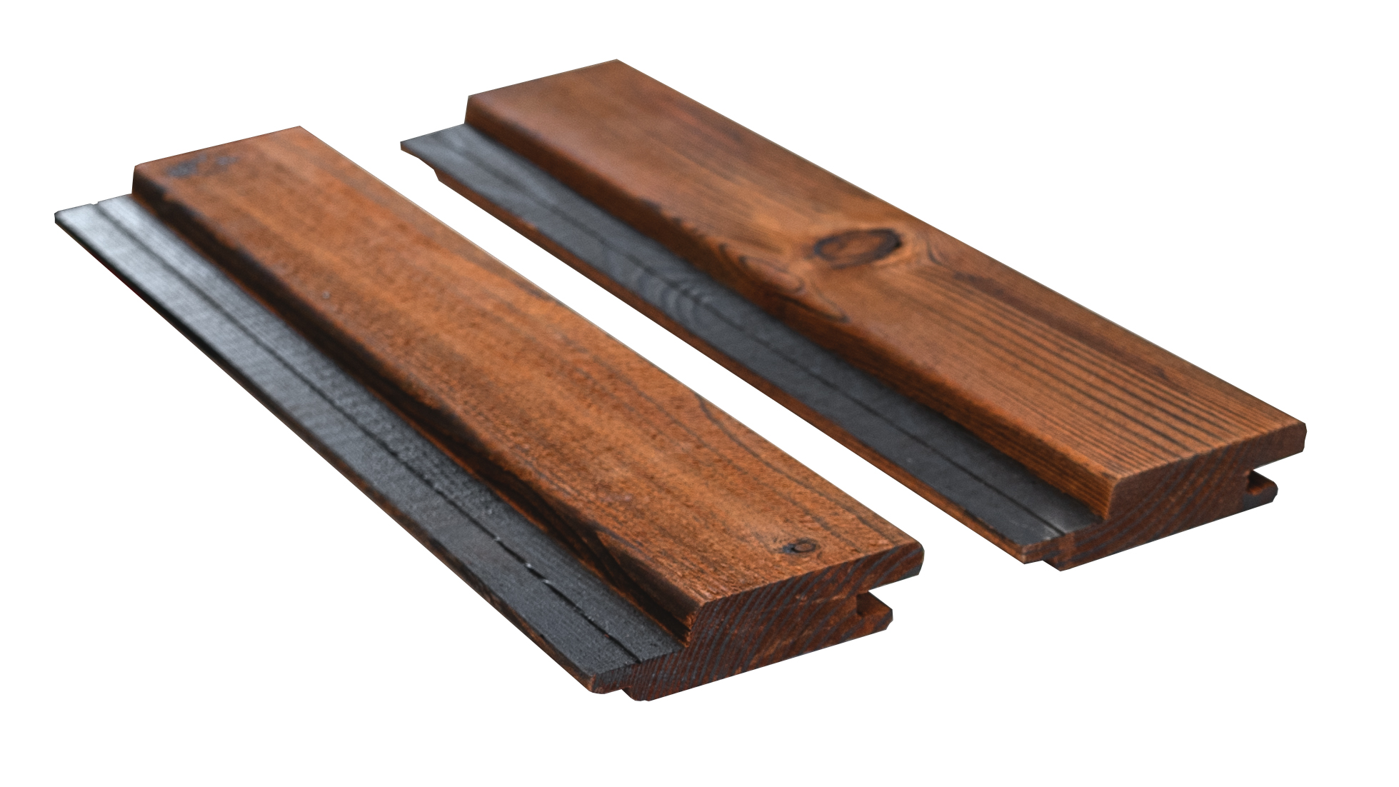 22x94 mm Craftwood Blackstripe schwarze Feder N+F braun waagerecht Leinöl-imprägniert