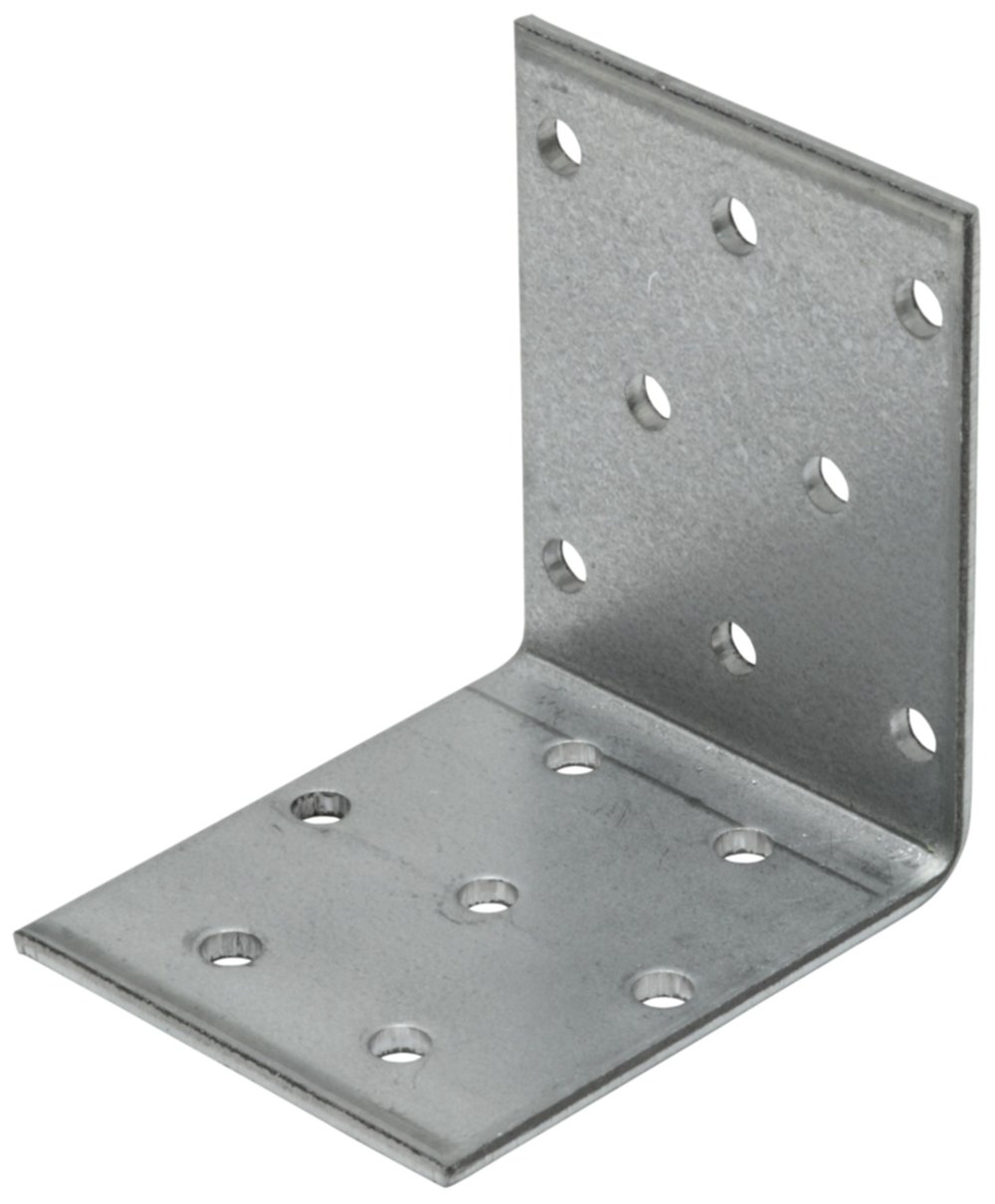 100x100x100 mm Lochplattenwinkel verzinkt