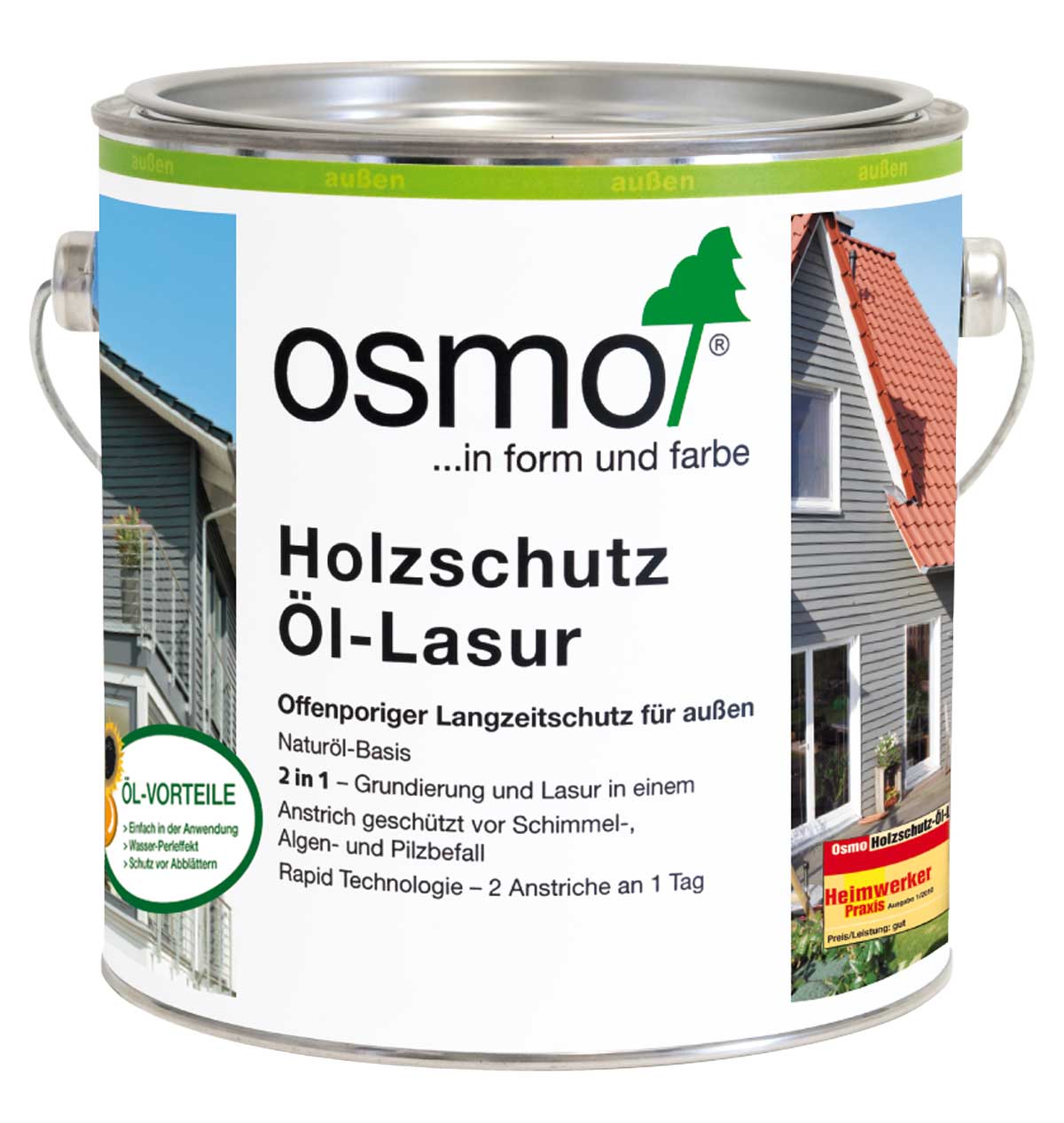 Osmo Holzschutz Öl-Lasur Farbauswahl