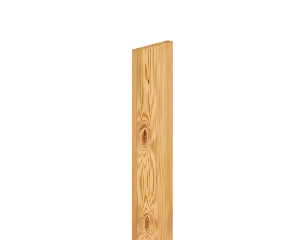 20x120mm Glattkantbrett Lärche/Douglasie trocken, naturwuchs