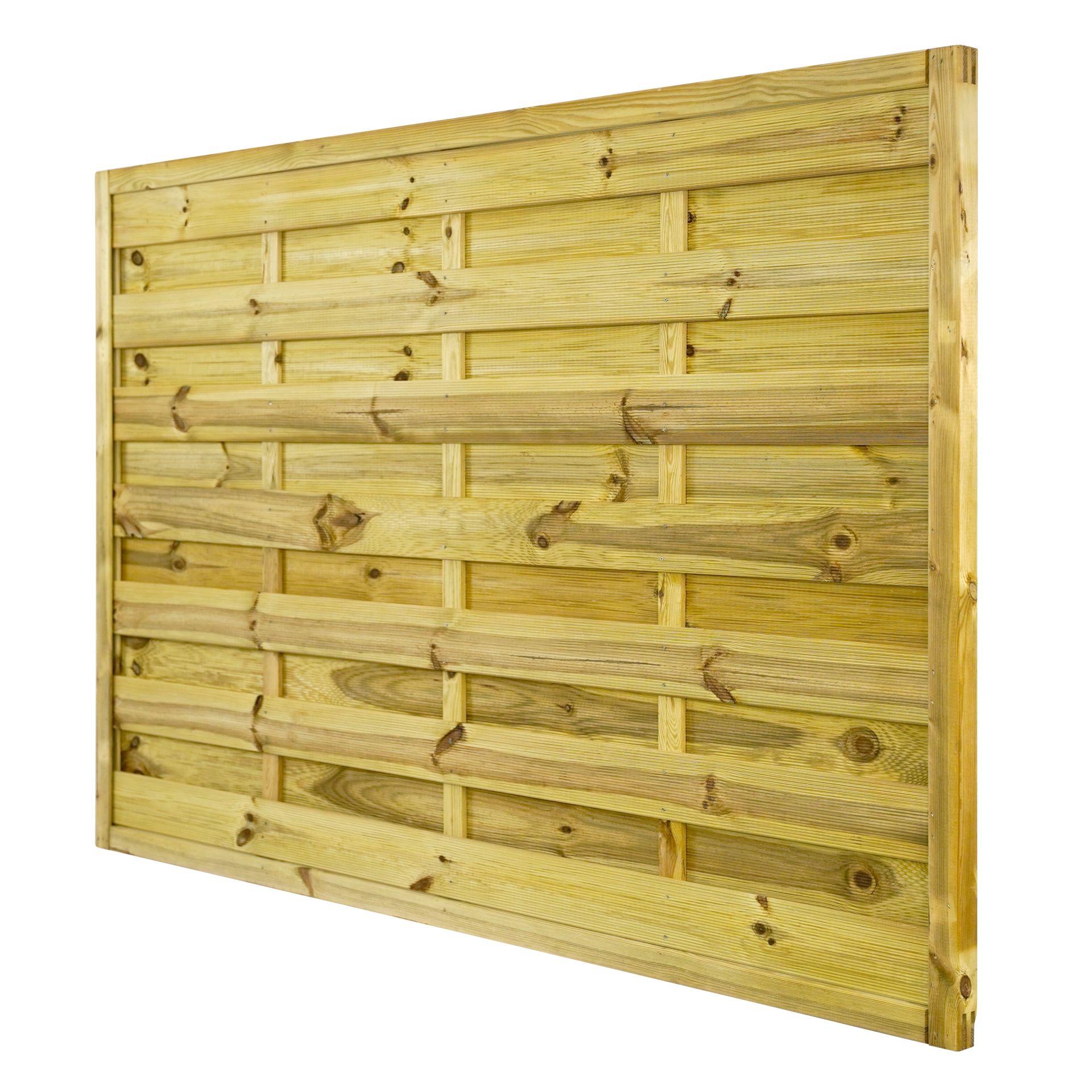 GartenLand Sichtschutzzaun Vario gerade ca. 180x120 cm Kiefernholz – Kesseldruckimprägniert