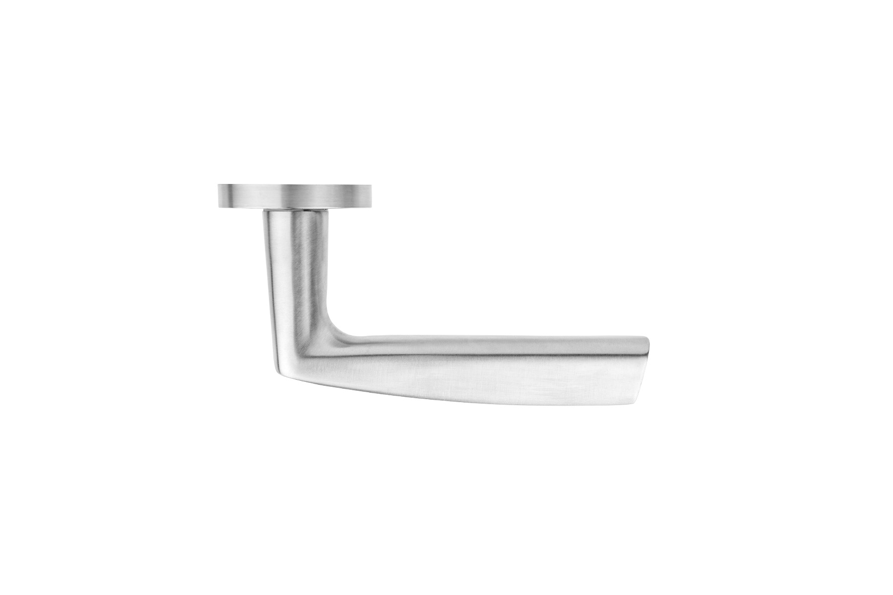 Griffwelt Padua Rosettengarnitur Edelstahl matt BB-Garnitur RG0108