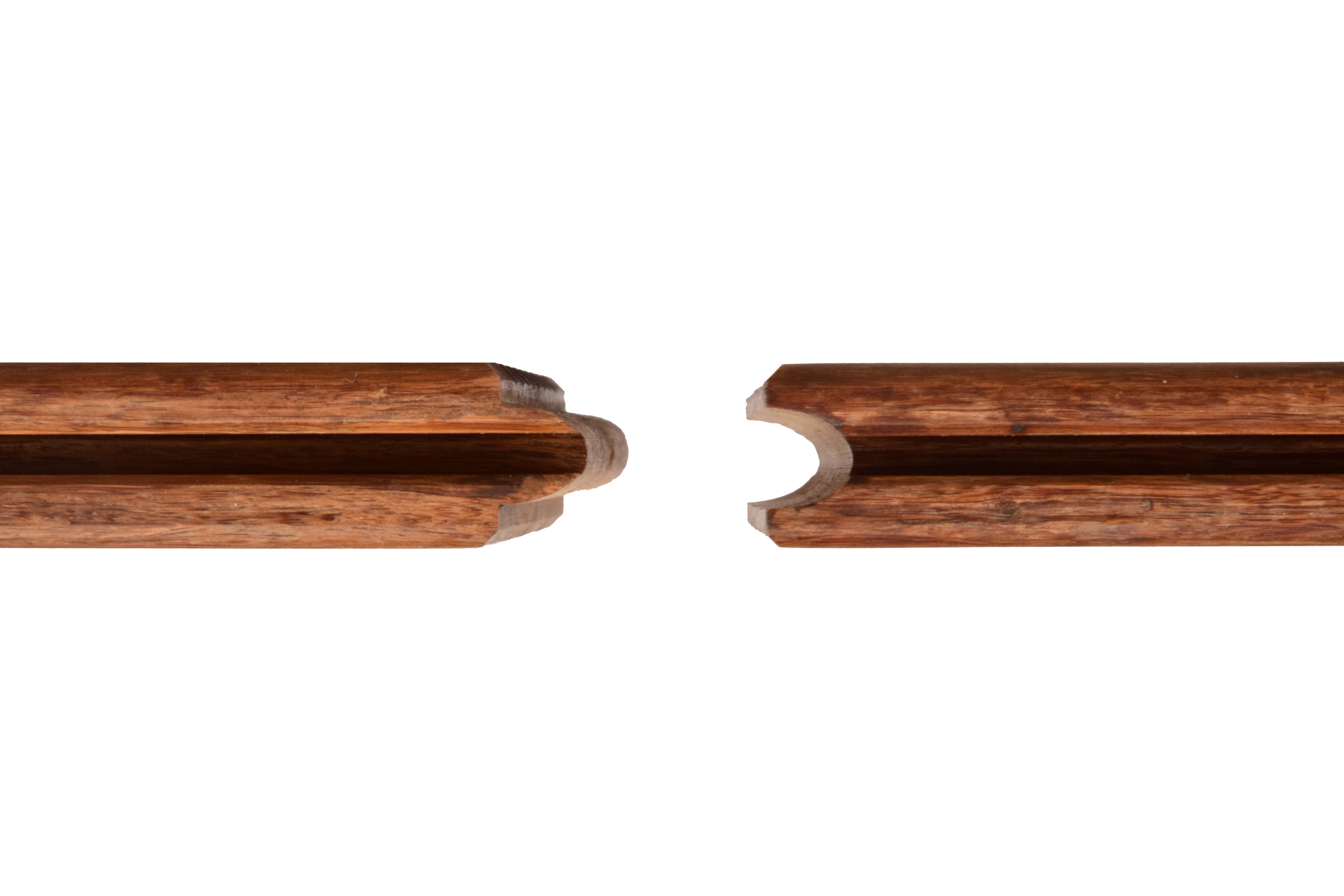 Terrassendiele Bambus Natur geölt 20x137mm Profil
