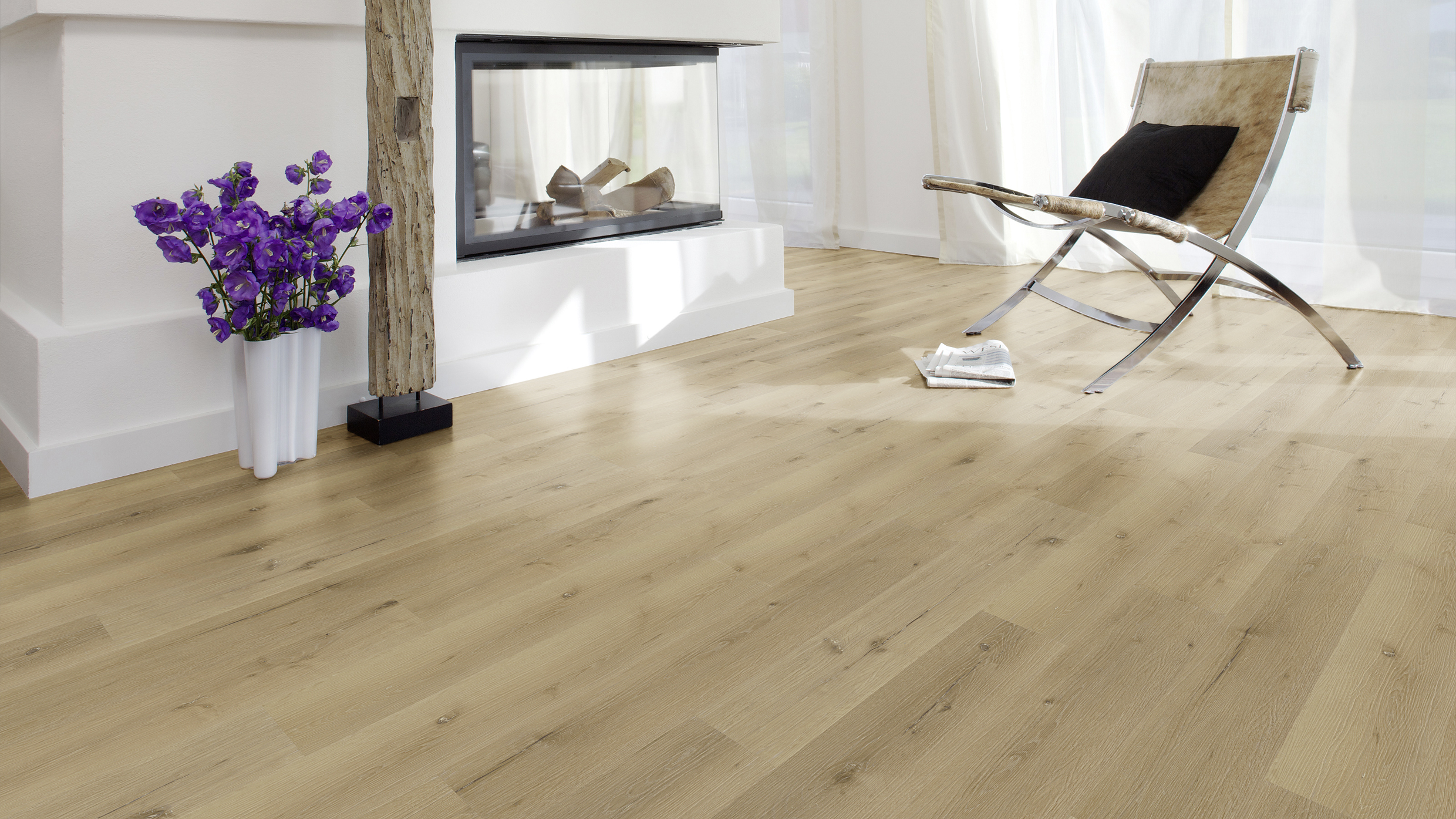 A´viva Vinyl LHD Basic Design Eiche, NS 0,2mm
