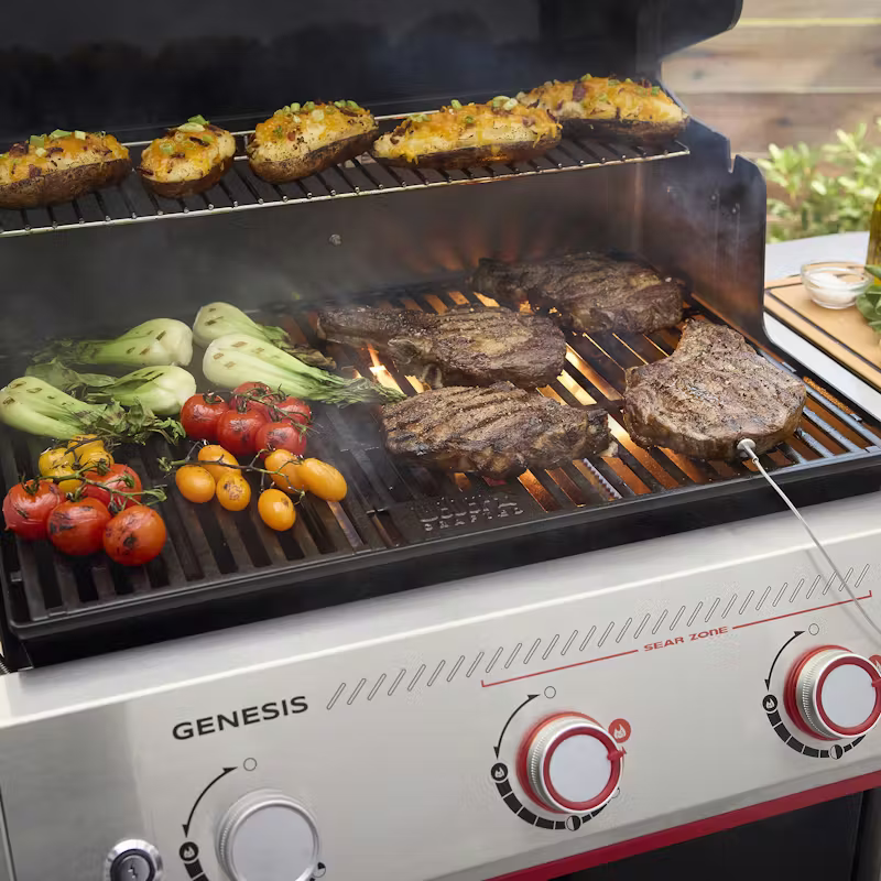 Weber Genesis® EX-325W smarter Gasgrill 3 Brenner Flüssiggas