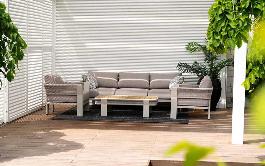 Holzterrasse