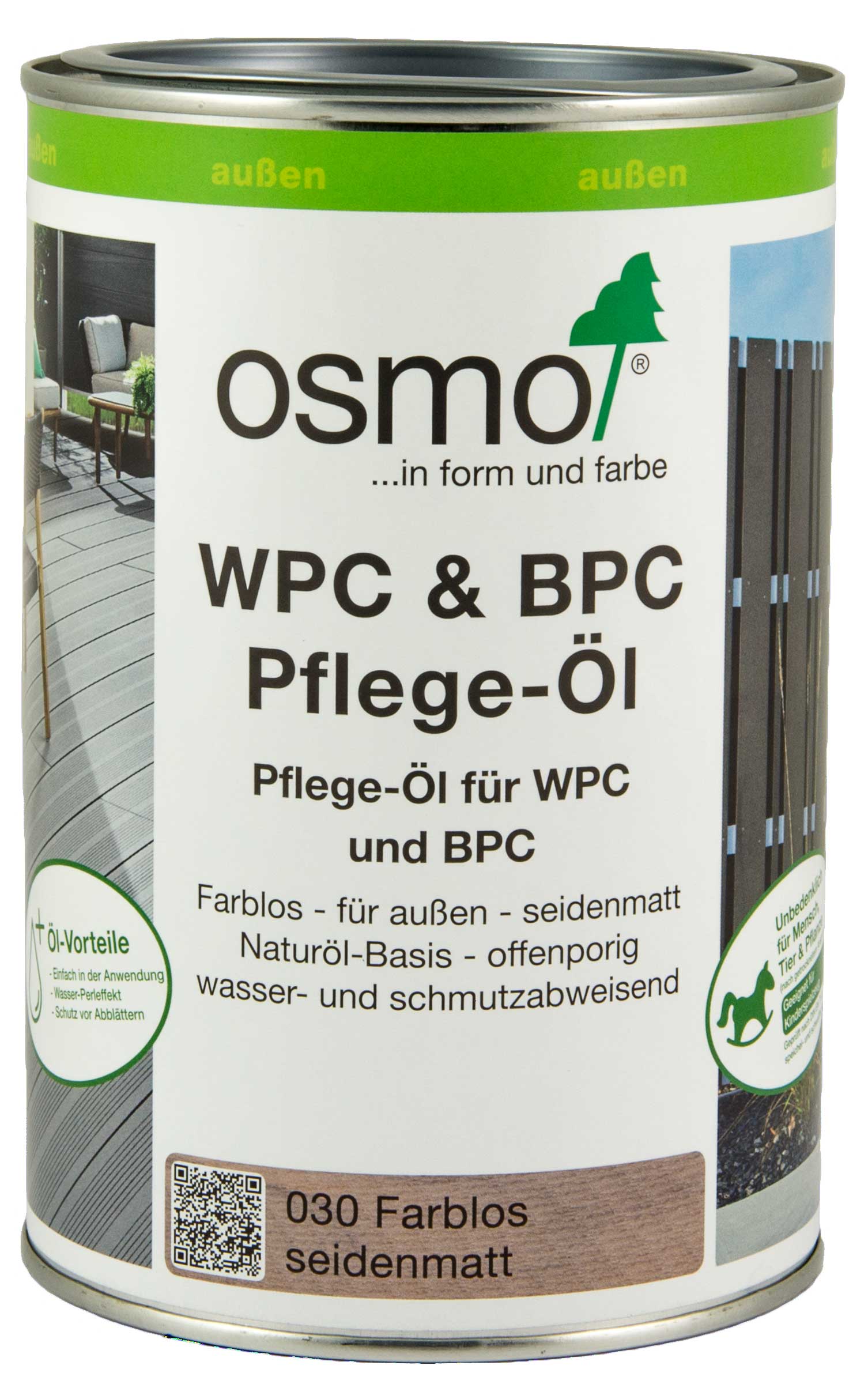 Osmo WPC-Pflegeöl 030 farblos 1L