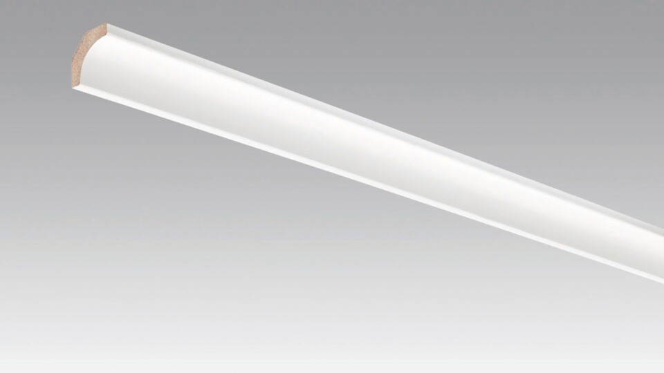Hohlkehlleiste für Dekorpaneele 22 x 22 mm, 2,38 Meter Länge