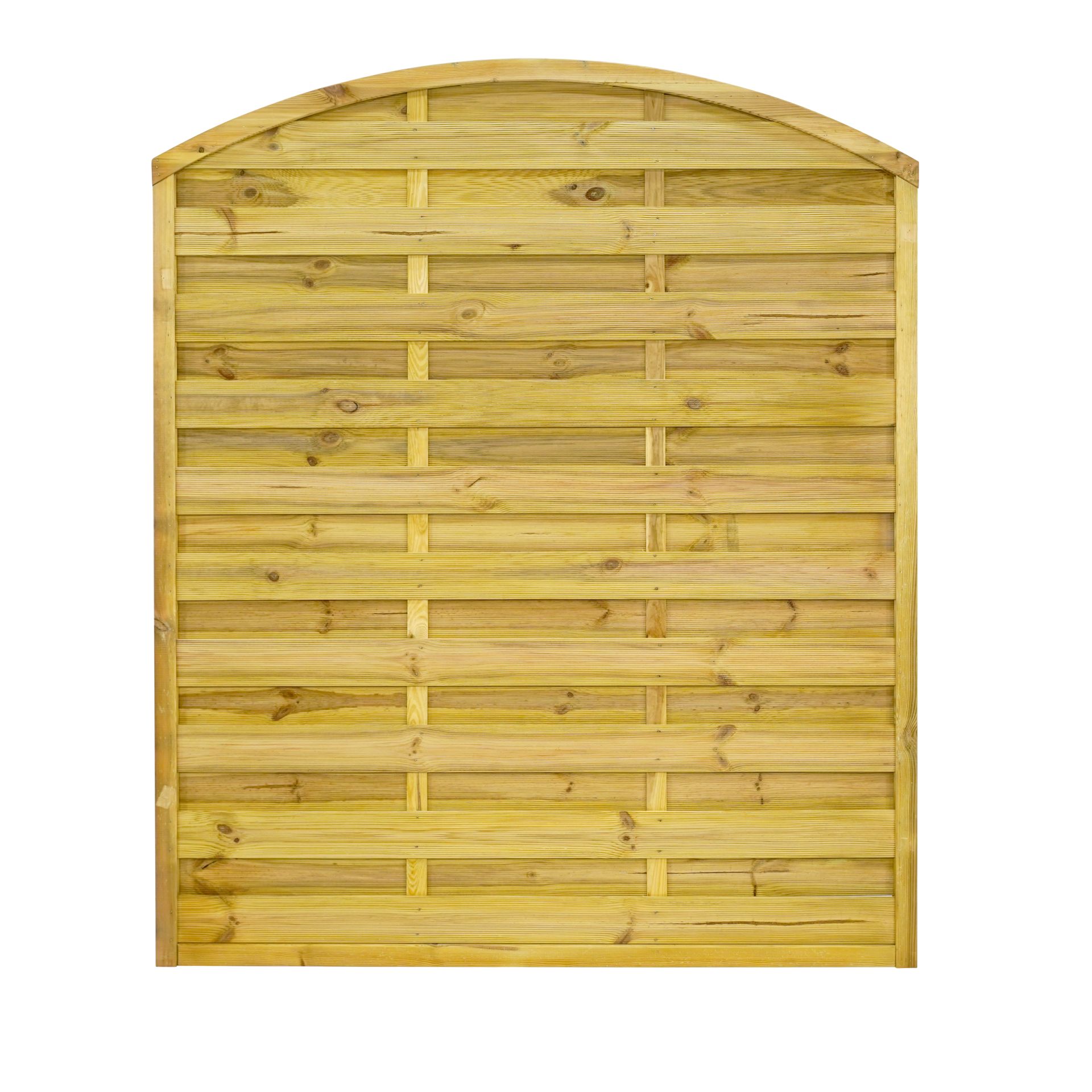 GartenLand Sichtschutzzaun Vario gebogen ca. 150x180/160 cm Kiefernholz – Kesseldruckimprägniert