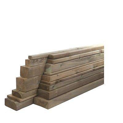 7 x 7 cm Pfosten Kiefer KDI 240 cm gehobelt und gefast